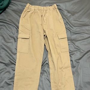 Brand new Tan cargo pants from H&M.